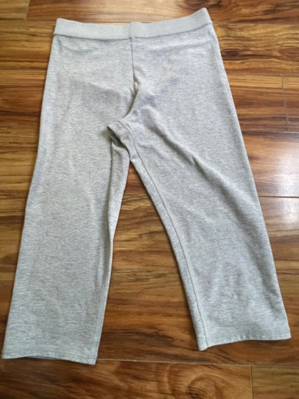 Alosoft Women's High Rise Cropped Leggings, Gray, Size Small
